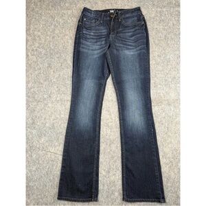 Lee Riders Bootcut Jeans Women's Size 4M Blue Denim Mid Rise 5 Pockets Stretch